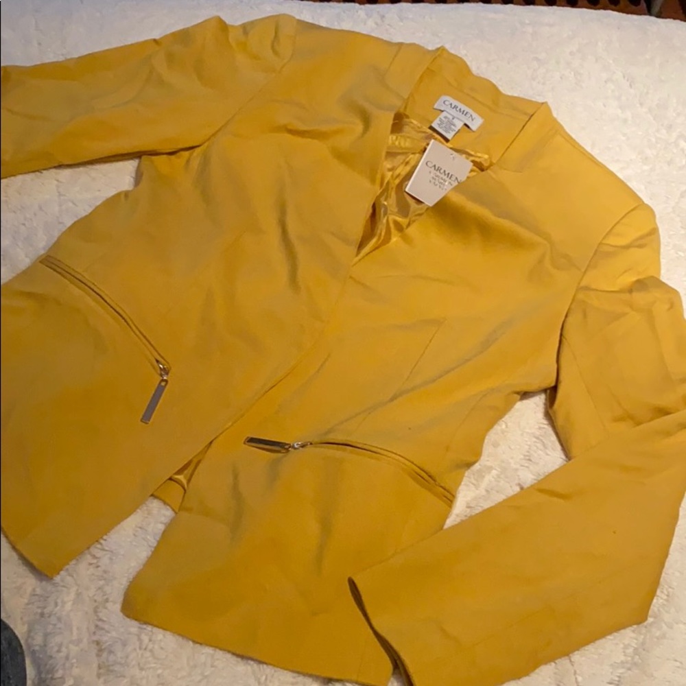 Mustard Colored Blazer